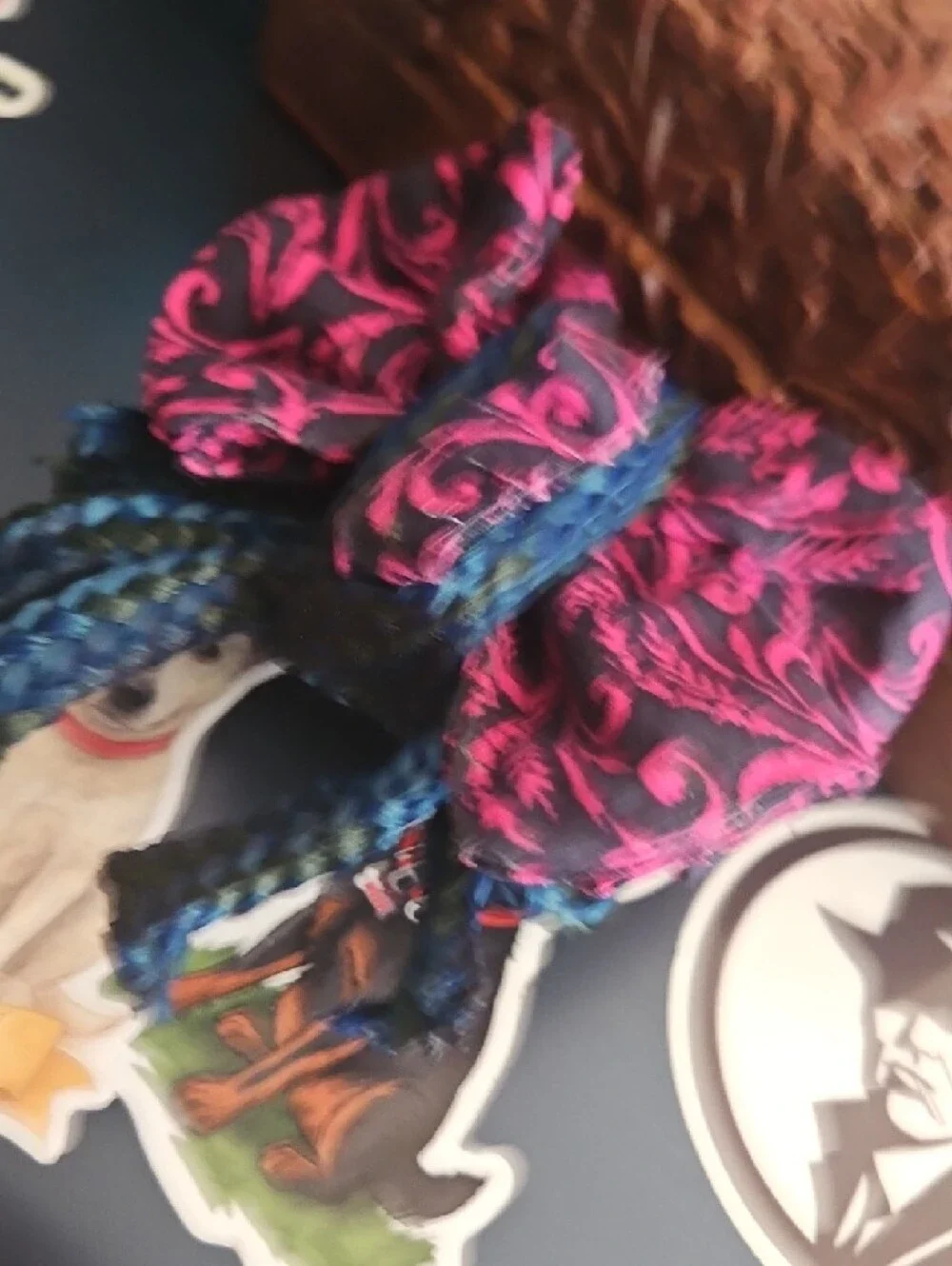 Handmade Dog Pet Collar Bow Tie Accent NEW